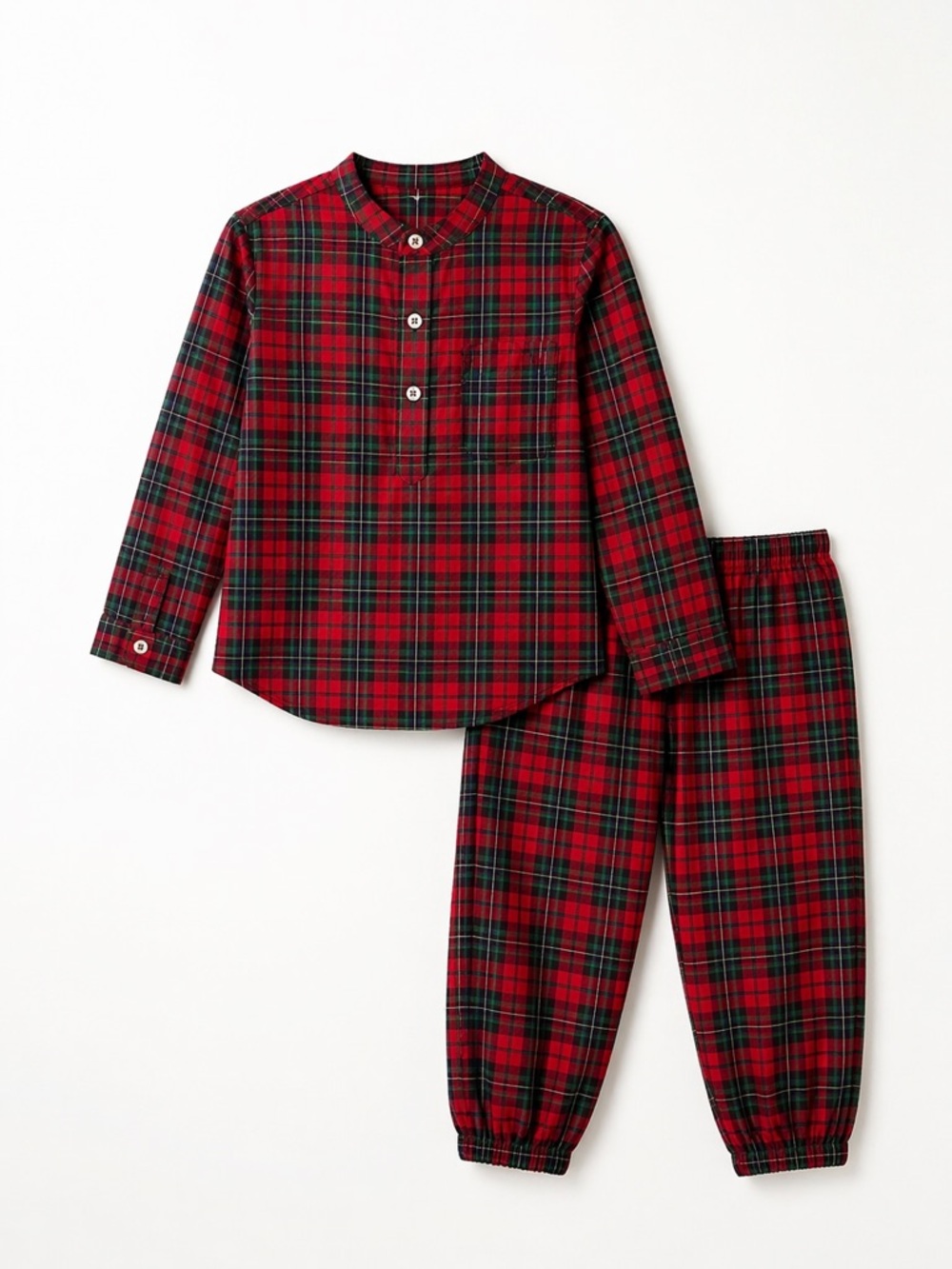 NWT Edgehill Collection x Darby Fallon Clark Parker Woven Plaid Shirt and Bottom